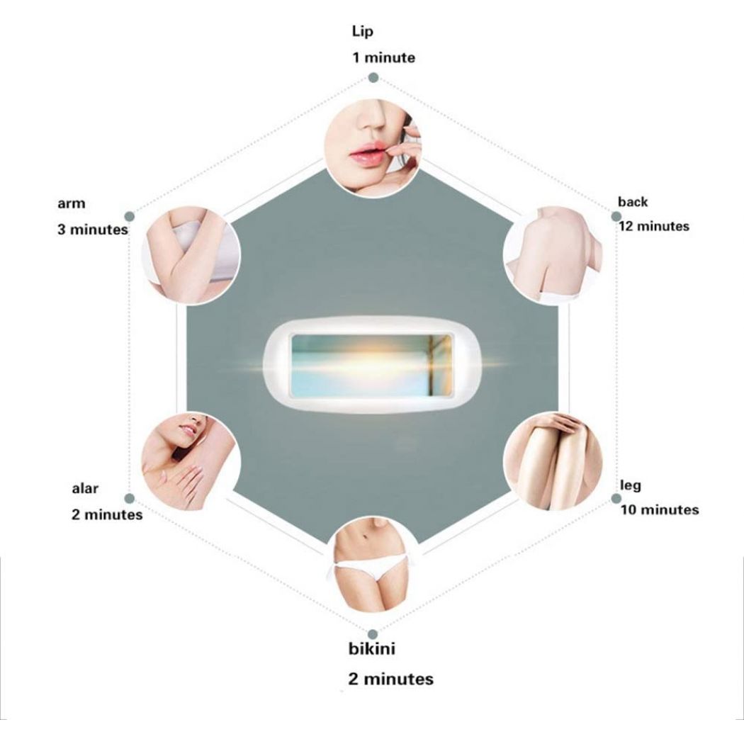 Portable Beauty Instrument Set Painless Laser Hair Removal Machine